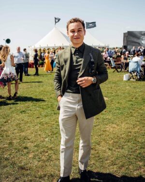 Finn Cole Instagram - Thank you @iwcwatches and @thesilverspitfire for having me. What a day! ​#silverspitfire
​#longestflight
​#iwcpilot
​#iwcspitfire #sp