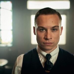 Finn Cole Instagram - I realise that I’m pissed off in all the photos I post, but this suit was on point thanks to our costume designer Alison McCosh. Peaky Blinders, this Sunday on BBC1. Very excited for you all to see it. Very, very.
.
.
📷 @robertviglasky