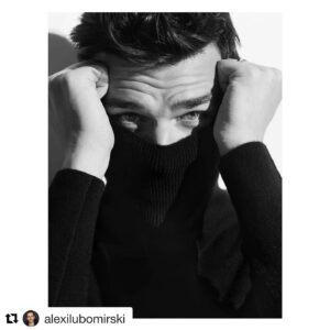 Finn Wittrock Instagram - Such a dream to be shot by @alexilubomirski for @_manabouttownuk  and as always thanks to @remba_ for the face.
