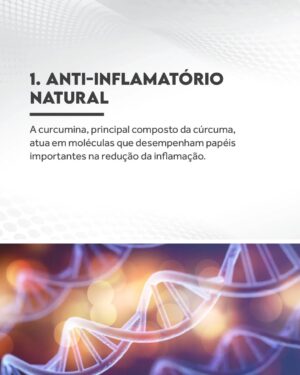 Flavio Passos Instagram - Quero te contar mais sobre a cúrcuma, raiz da família do gengibre que é possivelmente uma das substâncias da natureza mais benéficas para a saúde humana.

É a especiaria de vibrante tonalidade amarelo-dourada que dá ao curry sua cor e tem sido utilizada há milênios na Ayurveda, tradicional medicina indiana, como fonte de saúde e bem-estar. Seus compostos são chamados de curcuminoides, dentre os quais o mais importante é a curcumina. 

A ciência moderna destaca a curcumina como um dos mais nobres compostos naturais, uma dádiva com mais de 5.600 estudos científicos publicados para detalhar suas diversas propriedades saudáveis. 

Deslize para o lado e conheça nove dos diversos benefícios que a cúrcuma pode trazer à saúde.

Acesse puravida.com.br e conheça nossa linha de produtos com cúrcuma e curcumina biodisponível. Compre pelo site e receba em casa!

Estudos:
https://pubmed.ncbi.nlm.nih.gov/31121255/
https://pubmed.ncbi.nlm.nih.gov/27533649/
https://www.ncbi.nlm.nih.gov/pmc/articles/PMC7694612/