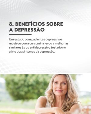 Flavio Passos Instagram - Quero te contar mais sobre a cúrcuma, raiz da família do gengibre que é possivelmente uma das substâncias da natureza mais benéficas para a saúde humana.

É a especiaria de vibrante tonalidade amarelo-dourada que dá ao curry sua cor e tem sido utilizada há milênios na Ayurveda, tradicional medicina indiana, como fonte de saúde e bem-estar. Seus compostos são chamados de curcuminoides, dentre os quais o mais importante é a curcumina. 

A ciência moderna destaca a curcumina como um dos mais nobres compostos naturais, uma dádiva com mais de 5.600 estudos científicos publicados para detalhar suas diversas propriedades saudáveis. 

Deslize para o lado e conheça nove dos diversos benefícios que a cúrcuma pode trazer à saúde.

Acesse puravida.com.br e conheça nossa linha de produtos com cúrcuma e curcumina biodisponível. Compre pelo site e receba em casa!

Estudos:
https://pubmed.ncbi.nlm.nih.gov/31121255/
https://pubmed.ncbi.nlm.nih.gov/27533649/
https://www.ncbi.nlm.nih.gov/pmc/articles/PMC7694612/