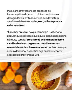 Flavio Passos Instagram - Neste tempo em que nos sentimos ameaçados pela doença, é preciso colocar foco e prioridade máxima nas atitudes que constroem saúde - pois quanto mais saudáveis estamos, mais eficiente se torna o sistema imune.

A imunidade engloba o conjunto de células, tecidos, órgãos e moléculas que trabalham em sofisticada harmonia para proteger o organismo de invasores, toxinas, corrigir lesões e outros problemas.

O sistema imune raramente previne uma infecção - mas é determinante em como o organismo reage a qualquer agente infeccioso. Sintomas mais ou menos severos, velocidade de recuperação, permanência ou não de sequelas... estas variáveis dependem da eficiência do sistema imune, o qual, por sua vez, depende da saúde do sistema metabólico.

A imunidade é parte do metabolismo. E o metabolismo é totalmente dependente da nutrição que escolhemos a cada refeição.

Alguns nutrientes são particularmente relevantes, sendo fundamental que o organismo tenha acesso a boas doses destes antes, durante e depois de qualquer infecção.

Extratos botânicos especiais também já foram estabelecidos pelas evidências científicas como extremamente úteis.

Neste domingo, 20h, farei uma live especial sobre imunidade eficiente para abordar diversos temas que fazem parte deste contexto. Ative o lembrete que deixei nos stories para assistir ao vivo.

Deixe aqui nos comentários suas dúvidas sobre este tema, e compartilhe o convite com quem você acredita que pode se beneficiar desta informação. 👇