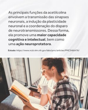 Flavio Passos Instagram - A acetilcolina pode ser considerada a molécula da atenção.

Embora tenha papel também na contração muscular, na produção de sucos digestivos, na vasodilatação e controle da pressão arterial, na redução da inflamação e na atividade do sistema nervoso parassimpático — sua função de maior destaque é a promoção da saúde neuronal e do funcionamento cognitivo.

O Brain Focus, novo suplemento da Puravida, é um nootrópico estruturado a partir de nutrientes que estimulam a síntese do neurotransmissor acetilcolina, ainda mais estimulado por um composto ativo que favorece o estado de alerta, a concentração e a performance mental.

Acesse o site www.puravida.com.br e conheça o Brain Focus! Compre e receba em casa 🧠