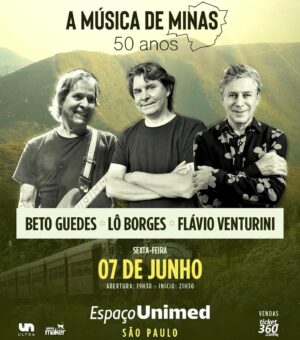 Flávio Venturini Instagram - Alô, Sao Paulo! 
Estamos voltando.

Próximo shows:
04/04 Ribeirão Preto - Flavio Venturini
05/04 Sao Caetano - Flávio Venturini 
06/04 Barueri - Flávio Venturini 
07/04 Bragança Paulista - Flávio Venturini
26/04 Salvador - Flávio Venturini 
07/06 São Paulo - Flávio, Lô e Beto.

Mais informações no link da bio.

#betoguedes #loborges #flavioventurini #clubedaesquina #miltonnascimento #toninhohorta #14bis