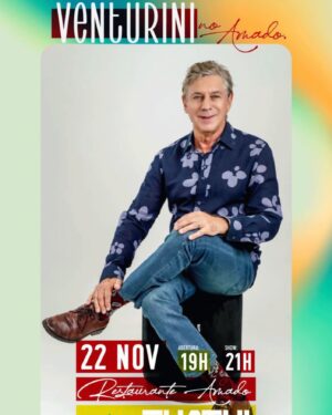 Flávio Venturini Instagram - Hoje no Amado em Salvador Flavio Venturini Trio com participação de Thathi! Noite romântica na Bahia! 🎶