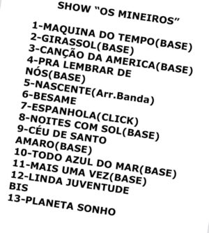 Flávio Venturini Instagram - Gostaram ?
Hoje Porto Alegre, amanhã Manaus e domingo Aracaju. 
Agenda completa no link da bio.
