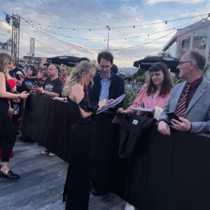 Flora Ofelia Hofmann Lindahl Instagram - It was incredibly wonderful releasing ‘BIRTHDAY GIRL’ in Switzerland during it’s World Premiere at @zurichfilmfestival this weekend. 

It has been so exciting to talk with the audience and be able to hear all their thoughts about the the movie. Thank you for the amazing conversations and the beautiful words. 

Congratulations to @michaelnoer_film and thank you so much for letting me be a part of this. I am so honored and grateful!

THANK YOU for having us @zurichfilmfestival 🩷🩷🩷