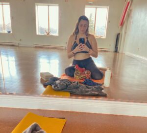 Florence K Instagram - Thanks to my sweet loving husband @benrileydrums , there will be many more of that this year. Best Xmas gift ever. 
2024=diving back into my long lasting passion for yoga after many years of non-stop juggling with parenting a baby/toddler, studying full time and working full time. 
Now it’s ME time! 

I love you baby! 

#yogaforever