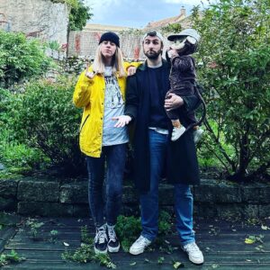 Florent Bernard Instagram - Jay, Silent Bob et Suzanne pour Halloween 2023