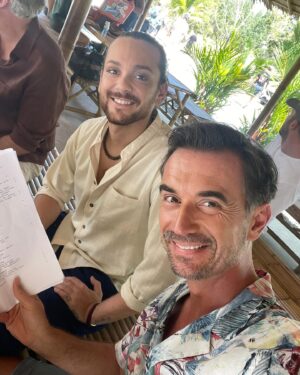 Florian Silbereisen Instagram - Es freut mich, dass Du heute beim „Traumschiff“ mit dabei bist, lieber @riccardosimonetti !