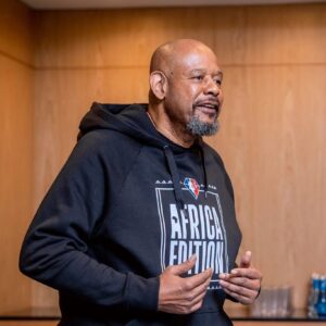 Forest Whitaker Instagram - It was great meeting with the @nbaacademy talents today in Kigali! I loved your energy, guys. Go champions! 🏀🏆