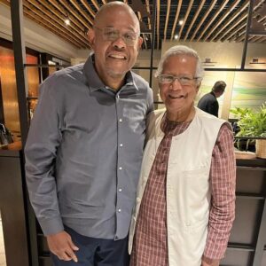 Forest Whitaker Instagram - Meeting with Professor Yunus is always so inspiring and enriching! Looking forward to working together more in the near future!