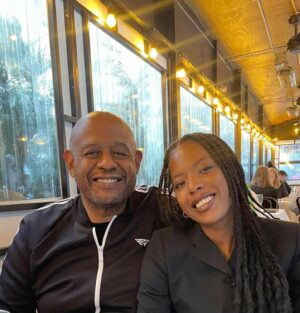 Forest Whitaker Instagram - Beautiful day with my daughters today! Happy Father!!!