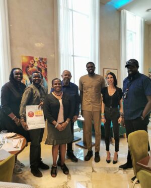 Forest Whitaker Instagram - Thank you for the great lunch yesterday, Luol. I was impressed by your commitment to empowering youths of South Sudan through basketball, but also academic education. Your foundation is doing a great job, I'm looking forward to a partnership with WPDI!