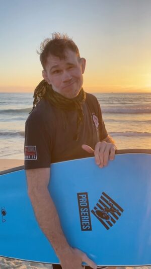 Forrest Griffin Instagram - Fun Fact Friday From Forrest! 🌊 #sandiego #california #beach #beachlife #beachday #boogieboard #pacificbeach #ocean #sunset #pacificocean #fact #facts #facts💯 #waves