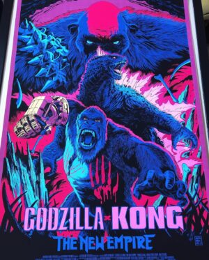 Francesco Francavilla Instagram - GODZILLA X KONG! Got my APs of my first poster with my @madebymutant fam, @godzillaxkong The New Empire. The 24x36” screen print turned out GREAT! See for yourself 😍 There are still copies available on Mutant website if you want to get one!
https://www.madebymutant.com/artist/374066-francesco-francavilla