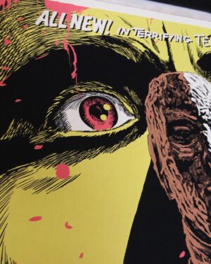 Francesco Francavilla Instagram - THE MUMMY IS HERE!!! Pt.2
Got my APs of my 3rd @hammer_films and 1st with @madebymutant officially licensed poster for Hammer’s THE MUMMY, directed by Terence Fisher and starring Peter Cushing, Christopher Lee, and Yvonne Furneaux with my hand drawn title and credits and everything, as always. These were printed by the excellent @dl_screenprinting and as always they did a tremendous job! 
This variant edition is available now at https://www.madebymutant.com/merch/458529-francesco-francavilla-the-mummy-variant-poster