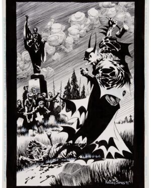 Francesco Francavilla Instagram - Wishing a very Happy Birthday to Maestro of Macabre and a continuing inspiration of mine @kelleyjones1art !
Hope you have a great one, my friend! 🥂
