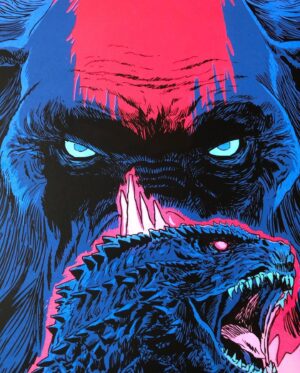 Francesco Francavilla Instagram - GODZILLA X KONG! Got my APs of my first poster with my @madebymutant fam, @godzillaxkong The New Empire. The 24x36” screen print turned out GREAT! See for yourself 😍 There are still copies available on Mutant website if you want to get one!
https://www.madebymutant.com/artist/374066-francesco-francavilla