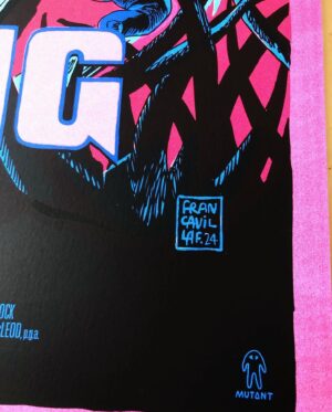 Francesco Francavilla Instagram - GODZILLA X KONG! Got my APs of my first poster with my @madebymutant fam, @godzillaxkong The New Empire. The 24x36” screen print turned out GREAT! See for yourself 😍 There are still copies available on Mutant website if you want to get one!
https://www.madebymutant.com/artist/374066-francesco-francavilla