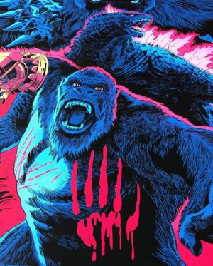 Francesco Francavilla Instagram - GODZILLA X KONG! Got my APs of my first poster with my @madebymutant fam, @godzillaxkong The New Empire. The 24x36” screen print turned out GREAT! See for yourself 😍 There are still copies available on Mutant website if you want to get one!
https://www.madebymutant.com/artist/374066-francesco-francavilla