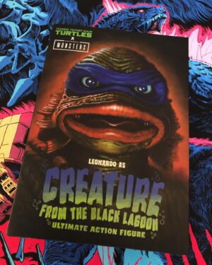 Francesco Francavilla Instagram - WHY NO ONE TOLD ME THIS EXISTED?!? 
TMNT MEETS CREATCH 😍😍😍
This is just perfection! Love it! When I saw it I had to get it for my Creatch collection. Well done @necaofficial @officialuniversalmonsters @tmnt 💚💚💚