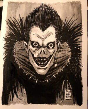 Francesco Francavilla Instagram - DEATH NOTE
