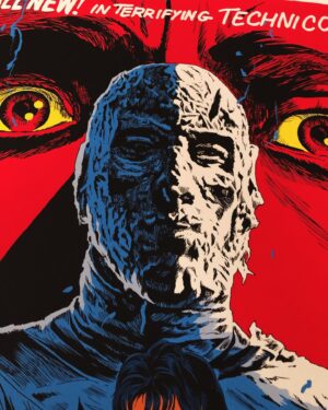 Francesco Francavilla Instagram - THE MUMMY IS HERE!!!
Got my APs of my 3rd @hammer_films and 1st with @madebymutant officially licensed poster fir Hammer’s THE MUMMY, directed by Terence Fisher and starring Peter Cushing, Christopher Lee, and Yvonne Furneaux with my hand drawn title and credits and everything, as always. These were printed by the excellent @dl_screenprinting and as always they did a tremendous job! 
This regular edition is available now at https://www.madebymutant.com/merch/458527-francesco-francavilla-the-mummy-poster