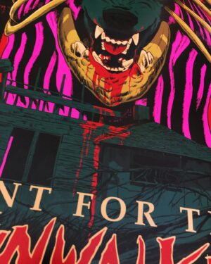 Francesco Francavilla Instagram - Got my APs of HUNT FOR THE SKINWALKER, the 24x36” poster I did for the famous UFO story @boom_studios Kickstarter campaign. So happy with how this turned out, looks great as big poster :)