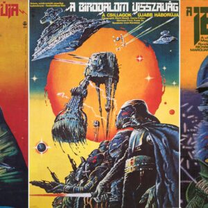 Francesco Francavilla Instagram - These Hungarian theatrical release posters for STAR WARS, THE EMPIRE STRIKES BACK, and THE RETURN OF THE JEDI are OUTTA THIS WORLD! 🤯😍