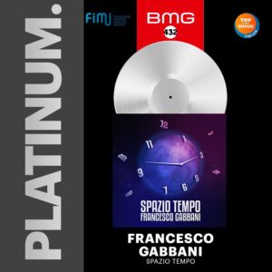 Francesco Gabbani Instagram - Spazio Tempo DISCO DI PLATINO, novità in arrivo e concerti in vista!
C’è tanto per cui essere felici 🪐⏳💙

Ph @danielebarracodotcom
#SpazioTempo @artistfirst @ma9promotion @bmgitaly