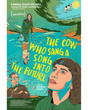 Francisca Alegría Instagram - Quería mostrar aquí este fantástico trabajo de la artista/diseñadora chilena María Jesús Contreras  @mariajesuscontreras para el póster de LA VACA QUE CANTÓ UNA CANCIÓN HACIA EL FUTURO. 

Nuestra película @lavacamovie se estrenará en el @quadcinema de Nueva York el 19 de mayo, seguido de un lanzamiento en el @nuarttheatre de Los Ángeles el 26 de mayo. 
Estoy muy agradecida de contar con el apoyo de @kinolorber en este nuevo viaje. 
…

I wanted to show here this fantastic work by @mariajesuscontreras for the poster of THE COW THAT SONGED A SONG TOWARD THE FUTURE. 

Our film @lavacamovie will premiere at the @quadcinema in New York on May 19, followed by a launch at the @nuarttheatre in Los Angeles on May 26. 
I'm so grateful to have the support of @kinolorber on this new journey. 

@cinemadefacto @woodproducciones @matchfactoryproductions @alegarciap
@shrifilm @caseybader @thematchfactory
@ferurrejola @la_leovarela @miamaestro
@alfredocastro703 @taglemarcial
@tatodubo @enzoferr._  @velasquezmariariquelme @____viajebeat___ @laorfa @elugar @joseluisrivas @yo_soy_nahuel_ @barbararios_actriz @michocervera @ruben_aravena @consuelodesigner @oreja.de.oso @solo_camilo_hackeado @benjasotorupay
