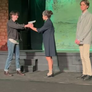 Francisca Salgado Instagram - there WILL be drama 
(and singing and dancing and music and jazz hands… 🎭)
musical: blood brothers :)

#theatre #teatro #singing #musical #dancing #bloodbrothers #drama #mrsjohnstone #ilovestage #life