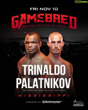 Francisco Trinaldo Instagram - Francisco “Massaranduba” Trinaldo and Sasha Palatnikov will face off at @gamebredfc on Friday, November 10th in Biloxi, Mississippi at the Mississippi Coast Coliseum. Don’t blink! 

Tickets will go on sale soon.

🏟️ Mississippi Coast Coliseum 
📍 Biloxi, Mississippi 
🗓️ Friday, November 10th
🎟️ Tickets go on sale soon!