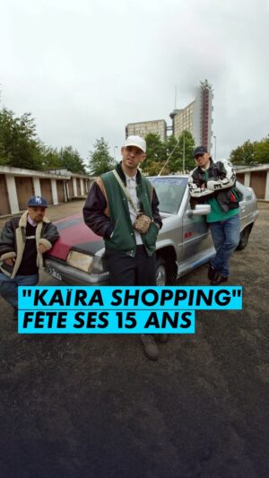 Franck Gastambide Instagram - Aujourd’hui, ce sont les 15 ans de Kaira Shopping 🎂

Abdel, Moustène et Momo, merci pour les travaux 💯