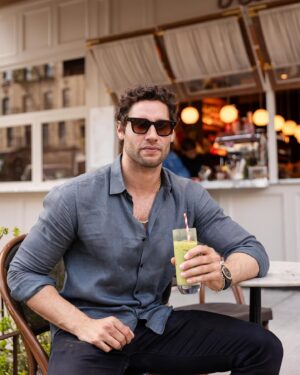 Franco Noriega Instagram - Matcha mornings 🍵 @fellinicoffee
