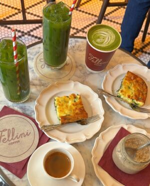 Franco Noriega Instagram - Ciao! @fellinicoffee Chelsea is here! Come for coffee ☕️ & wine 🍷 every day from 8am-12 midnight