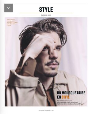 François Civil Instagram - Merci @lesechosweekend 🖋

📸 @yannrabanier