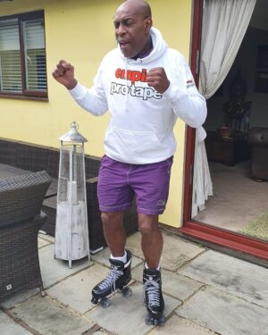 Frank Bruno Instagram - Morning yesterday everyone I met was talking about the football amazing how one game can change the mood of so many people! So the weekend is almost here anything planned? have a great day You know can’t get out of my head “Its coming home, Football’s coming home.
 #friday #morning #soccer