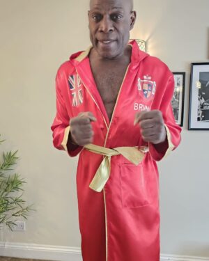 Frank Bruno Instagram - Morning so we said Goodbye to the @cunardline
Queen Anne I think when I get past it I’ll be a travel correspondent! What do you mean I’m past it? Got a letter this week saying “Good to see you I thought you had died in the 90’s” Never fancied myself as a fashion model but the office a launching a Bruno clothing range and for Fathers day we have 25 of these dressing gowns make sure you measure yourself before ordering! frankbruno.co.uk/product/frank-bruno-dressing-gown-made-of-a-silk-type-material-light-weight/…
#father #Saturday #morning
