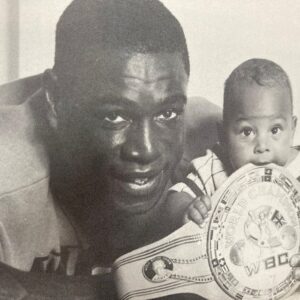 Frank Bruno Instagram - Afternoon its my son Franklins Birthday today how quickly the years have passed bit scary really. So Hot cross buns with melting butter can we be a bit naughty over Easter? Have a good day its the day when everyone wants to finish and get off for the break be safe on the roads!!
 #son #happybirthday #afternoon #easter
