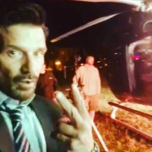 Frank Grillo Instagram - Shot this way before covid. hitmamsbodyguard2. Also known as The Hitmans WIFES Bodygaurd , has a new release dat. June 16 IN THEATERS. Was great to be part of this bad boy. @patrick_hughes_  wrote and directed this crazy ride. @lionsgate