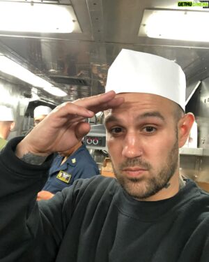 Frank Pinello Instagram - A few years back I had the privilege of cooking for a few days on the #ussnewyork as all the ships came in for #fleetweek . They flew me 100 miles out to sea on a helicopter (slide 5). I slept in the bunks and woke early to cook for our service members. It was an eye opening event to say the least. Love and Appreciation to @usnavy for taking me in those days . I really enjoyed telling the story of a cook on a #Battelship. Thank you to all our service members and Military for keeping us safe day in and day out 🇺🇸💙.. #Godbless #Fleetweek #NYC