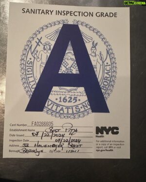 Frank Pinello Instagram - Almost 15 years old! #DOH grading started in 2010. Same year we opened. Nothing but "A"'s since they started the grading system. I'm extremely proud of my crew when we achieve our "A". As I understand, if you go 25 years with only "A" grade you receive the coveted #GoldenApple award (If anyone can confirm this exists? ).. Anyway, weI use this for motivation and won't stop till we get ours! 10 years to go..
#BestFamily #A 🙏🏽🍕