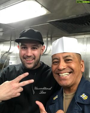 Frank Pinello Instagram - A few years back I had the privilege of cooking for a few days on the #ussnewyork as all the ships came in for #fleetweek . They flew me 100 miles out to sea on a helicopter (slide 5). I slept in the bunks and woke early to cook for our service members. It was an eye opening event to say the least. Love and Appreciation to @usnavy for taking me in those days . I really enjoyed telling the story of a cook on a #Battelship. Thank you to all our service members and Military for keeping us safe day in and day out 🇺🇸💙.. #Godbless #Fleetweek #NYC
