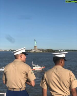Frank Pinello Instagram - A few years back I had the privilege of cooking for a few days on the #ussnewyork as all the ships came in for #fleetweek . They flew me 100 miles out to sea on a helicopter (slide 5). I slept in the bunks and woke early to cook for our service members. It was an eye opening event to say the least. Love and Appreciation to @usnavy for taking me in those days . I really enjoyed telling the story of a cook on a #Battelship. Thank you to all our service members and Military for keeping us safe day in and day out 🇺🇸💙.. #Godbless #Fleetweek #NYC
