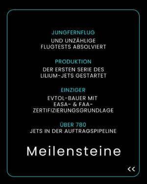 Frank Thelen Instagram - Wird der Traum vom Flugtaxi bald Realität? Emissionsfrei fliegen mit dem Lilium-Jet 🛫

@liliumaviation war eines unserer ersten DeepTech-Investments und ist das erste Unternehmen, das wir mit @freigeistcap von der Seed Stage bis zum IPO begleiten durften. 📈

Seit unserem Investment 2016 ist aus den vier Gründern von der @tu.muenchen mit der “verrückten” Vision und dem half-scale Prototypen ein über 1.000-köpfiges Team geworden, darunter viele namhafte Köpfe aus der Luft-und Raumfahrt.

Der Full-Scale Prototyp hat in einer Reihe von Flugtests bewiesen, dass der einzigartige technologische Ansatz von Lilium – der Wechsel von den Senkrecht- in den deutlich effizienteren Gleitflug – funktioniert. Der erste bemannte Testflug soll noch in diesem Jahr stattfinden. Die Auftragspipeline umfasst aktuell über 780 Lilium Jets von Betreibern aus der ganzen Welt – und das Auftragsbuch wächst weiter.

Achtung: Dies ist keine Anlageberatung. Ich bin Shareholder bei Lilium.

#Freigeist #Portfolio #Lilium #Flugtaxi #Investment