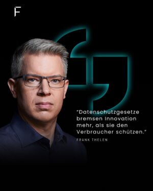 Frank Thelen Instagram - Bremst Datenschutz uns bei neuen Innovationen wie Künstlicher Intelligenz und Automatisierung aus? 🔒🚀

Daten sind die wichtigste Währung der heutigen Zeit. Die innovativsten Unternehmen nutzen Daten, um Produkte zu verbessern, personalisierte Erfahrungen zu schaffen und sogar neue Märkte zu erschließen – jedenfalls in den USA und China. Hierzulande legen strenge Datenschutzregelungen wie die DSGVO unserem Mittelstand Steine in den Weg und bremsen so die Innovationskraft aus.

Natürlich braucht es Datenschutz, um die Privatsphäre der Verbraucher zu schützen und das Vertrauen in digitale Technologien zu stärken. Doch die aktuellen Regulierungen treffen die Falschen: nämlich nicht Apple, Meta und Co., sondern in erster Linie viele europäische Unternehmen, die durch einen Rückstand in Sachen Digitalisierung ohnehin bereits ins Hintertreffen geraten sind.

Wie finden wir die richtige Balance zwischen dem Schutz unserer Daten und der Förderung von Innovationen aus Europa? 🇪🇺 Wie genau könnte diese Balance aussehen? Diskutiert mit! 👇

#Datenschutz #Innovation #Technologie