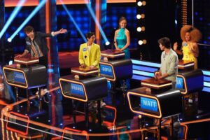 Frankie A. Rodriguez Instagram - Tonight! We’re playing for @makeawishamerica on @familyfeudabc!! 🤩