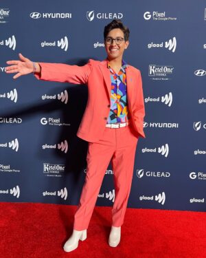 Frankie A. Rodriguez Instagram - Swipe for a gay surprise 🩵🩷